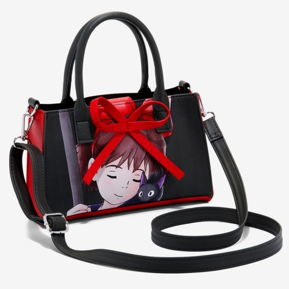 Loungefly Handbags - Rare HTF Kiki's Delivery Service Mini Satchel Crossbody Studio Ghibli Loungefly